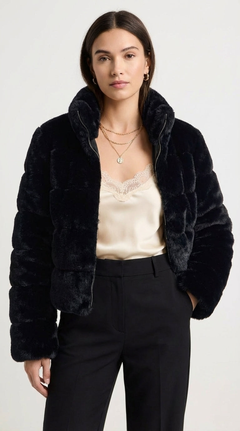 Luwivia™ Imitatiebont Jas