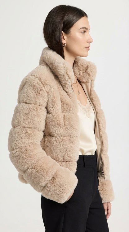 Luwivia™ Imitatiebont Jas