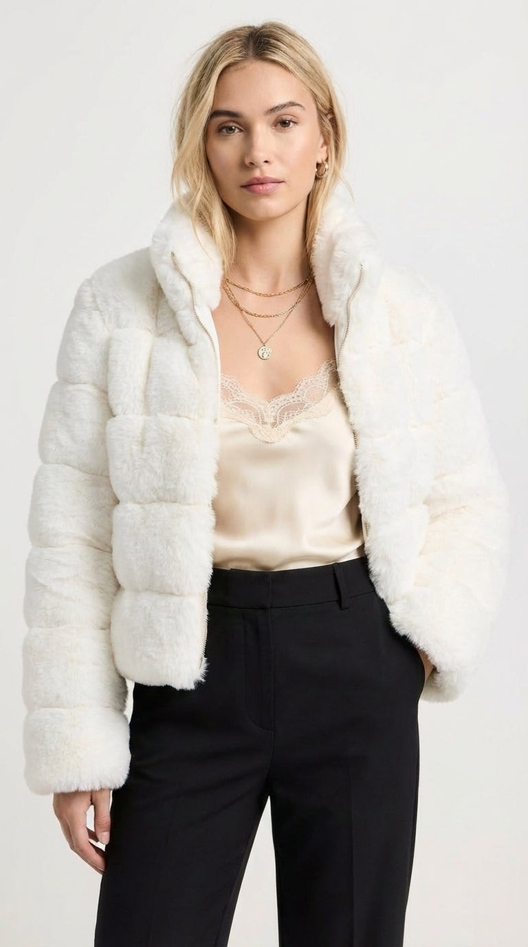 Luwivia™ Imitatiebont Jas